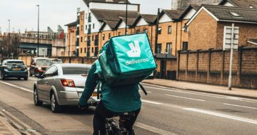 Deliveroo rider